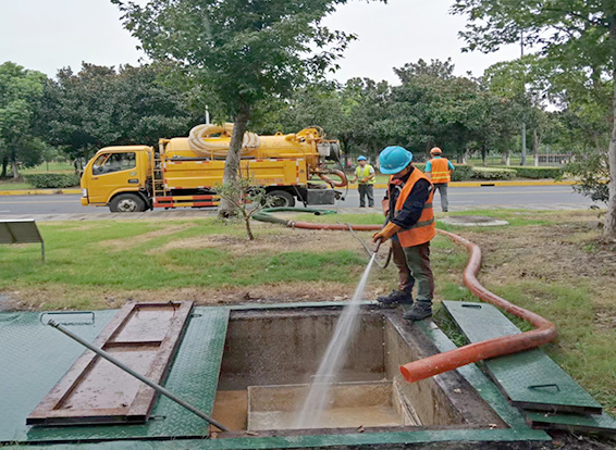 娄星化油池清理